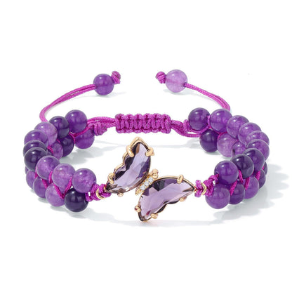 Irregular Natural Pebble Bead Bracelet